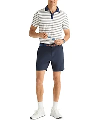 Nautica Men's Striped Moisture-Wicking Classic-Fit Polo Shirt
