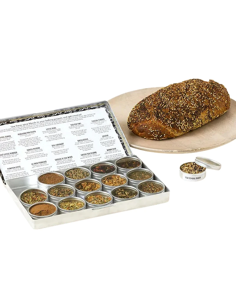 Uncommon Goods Bread Baker's Seasoning Kit, 15 Seasoning Blends