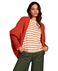 Celtic & Co. Women's Long Sleeve Cocoon Cardigan