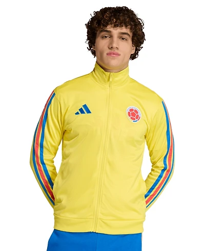 adidas Men's Regular-Fit Colombia Soccer Track Jacket