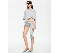 Lioness Women's Striped Crewneck T-Shirt