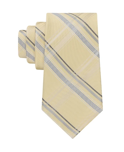 Calvin Klein Men's Gaze Plaid Classic Tie