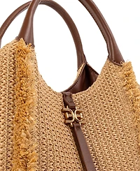 Sam Edelman Irina Large Raffia Tote Handbag