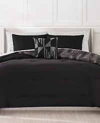 Nine West Woven Geo Bed in a Bag 8-Pc. Comforter Set