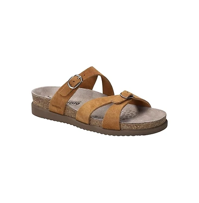 Mephisto Women's Velvet Leather Sandal