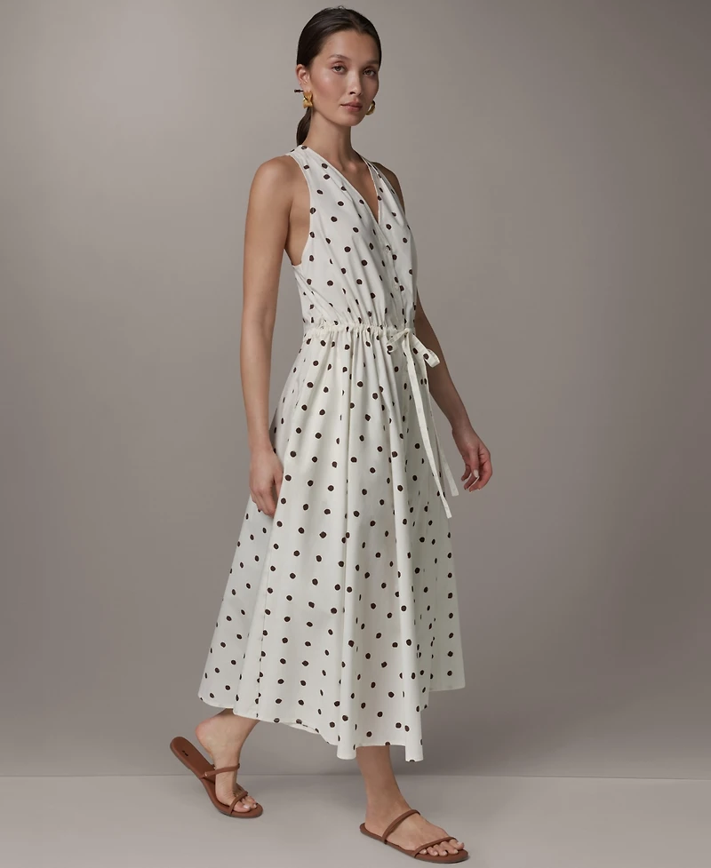 Donna Karan Weekend Women's Button-Front Midi Dress