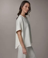 Donna Karan Weekend Women's Boat Neck Top