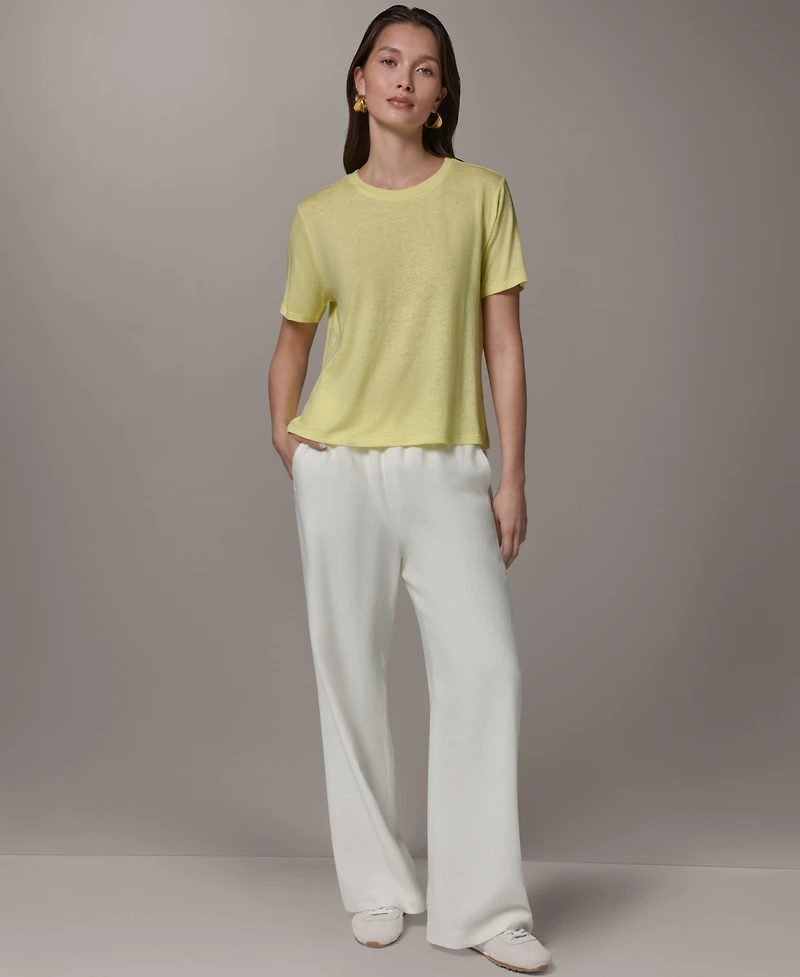Donna Karan Weekend Women's Striped Short-Sleeve T-Shirt