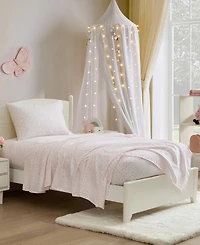 Laura Ashley Kids Heart Geo Ditsy Microfiber -Pc. Sheet Set
