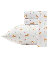 Wrangler Horse Meadow Microfiber 3-Pc. Sheet Set, Twin