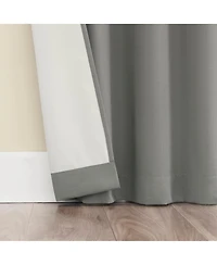 Sun Zero Karina Textured Blackout Rod Pocket Curtain Panel