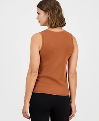 Anne Klein Women's Scoop Neck Tank Top