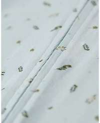 MeMoi Baby Girls Tiny Leaves Footie