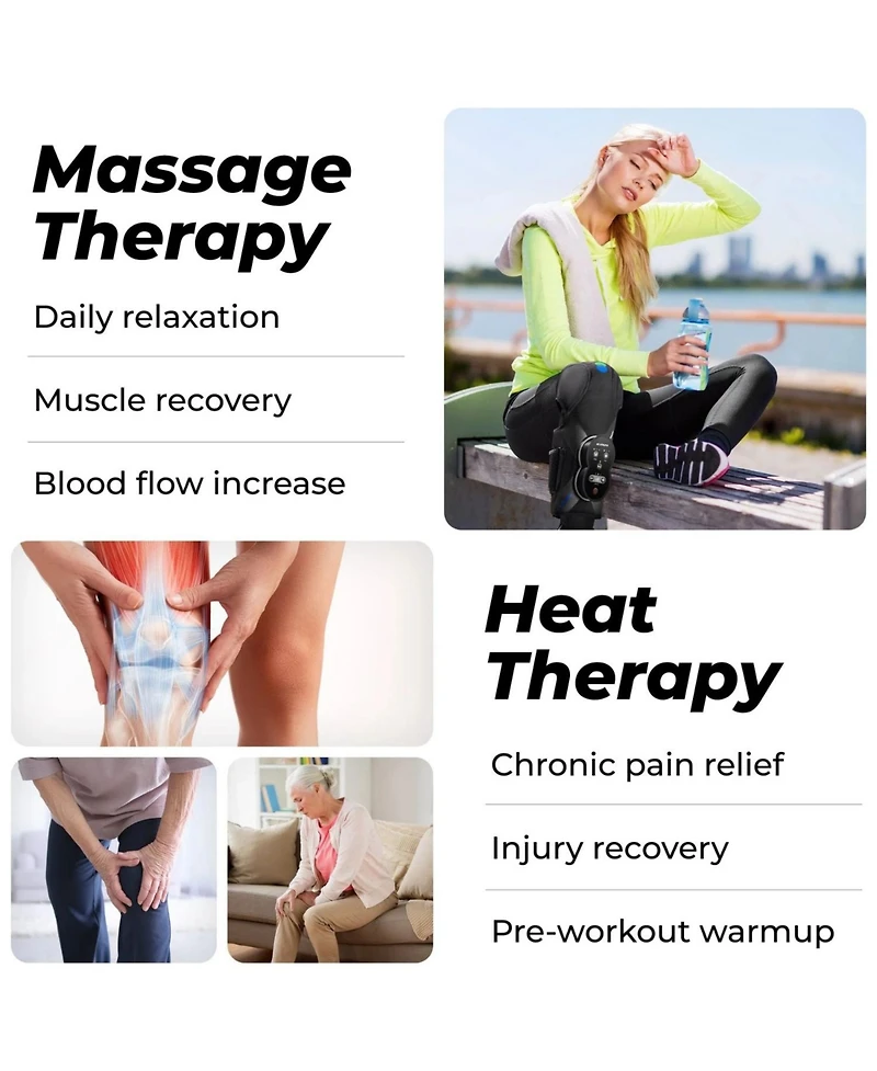 Reathlete Xpress Knee Compression and Heat