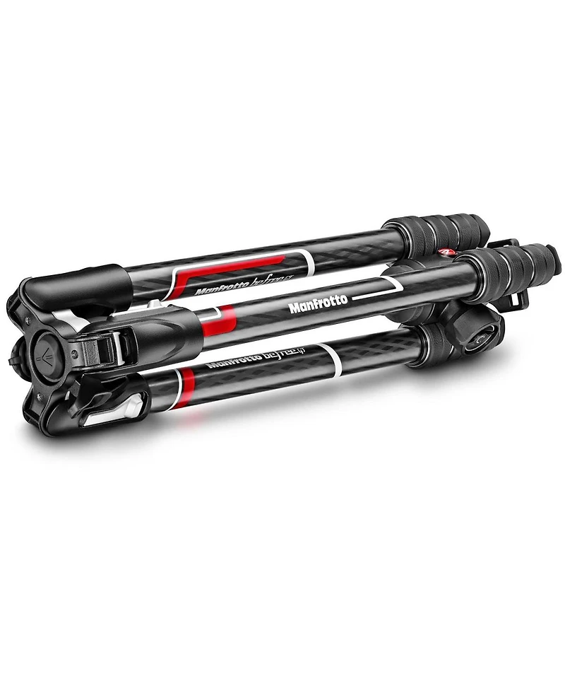 Manfrotto Befree Gt 4-Section Carbon Fiber Travel Tripod with 496 Center Ball Head, Twist Lock