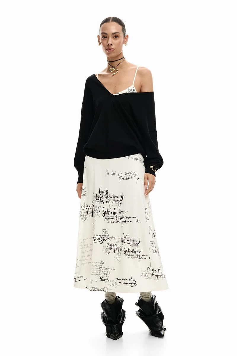 Desigual Women's Long Combined Dress