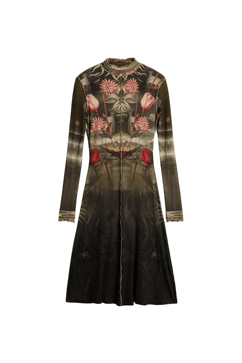 Desigual Women's Landscape mirror dress