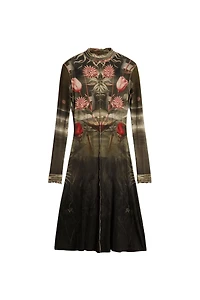 Desigual Women's Landscape mirror dress