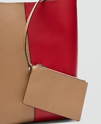 Selection Mango Women's Leather Bucket Bag