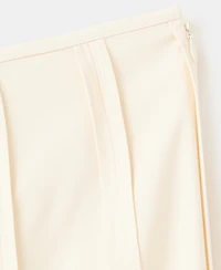 Selection Mango Women's Fringed Hem Midi Skirt