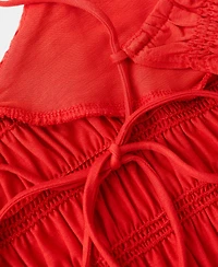 Selection Mango Women's Ruched Lyocell Bodysuit