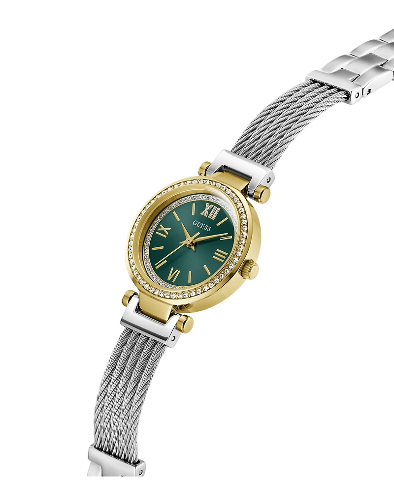 Guess Women's Two-Tone Stainless Steel Analog Watch, 27mm