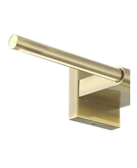 Possini Euro Design Anthony 24" High Modern Picture Wall Lamp Light Fixture Mount Living Room Indoor Led Gold Antique Brass