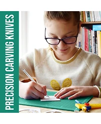 Gnuadz 250 Exacto Craft Hobby Precision Knife Blades Set Modeling Scrapbooking 250pcs with 235 Extra Blades