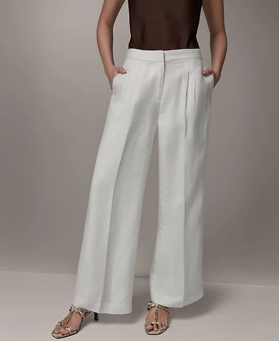 Donna Karan New York Women's High-Rise Pants