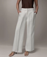 Donna Karan New York Women's High-Rise Pants