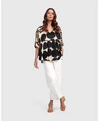 Alembika Women's Skye Butterfly Blouse