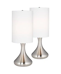 360 Lighting Melmore Mid-Century Modern Accent Table Lamps, Set of 2, 17" High
