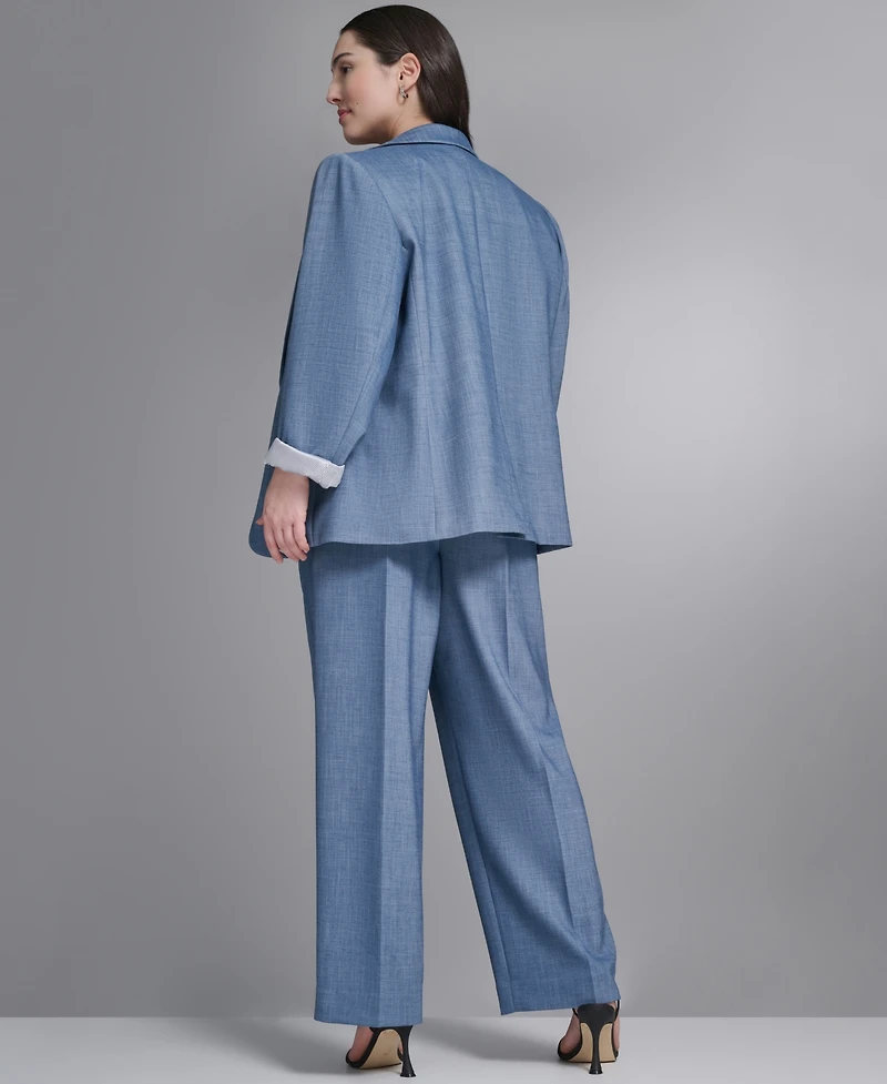 Calvin Klein Plus Modern Fit High-Waist Pants