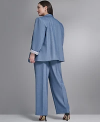 Calvin Klein Plus Modern Fit High-Waist Pants