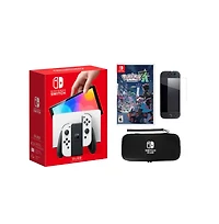 Nintendo Switch Oled Bundle With Accessories and Pokemon Z-a Game