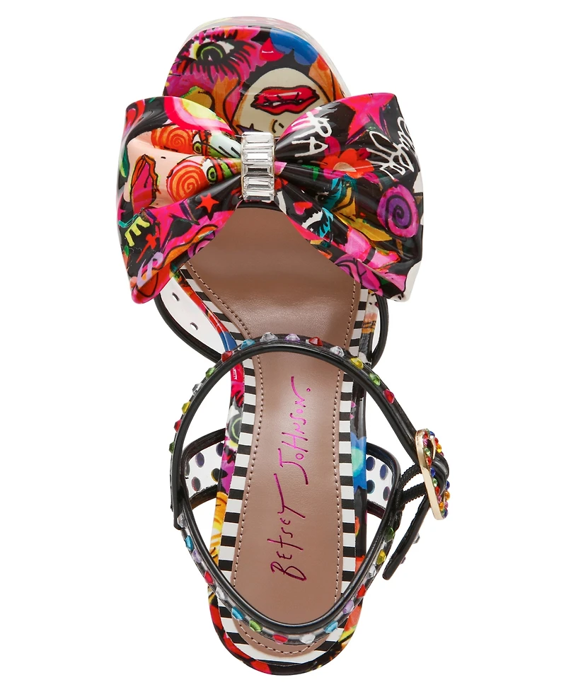 Betsey Johnson Women's Shelley Open Toe Dress Sandals