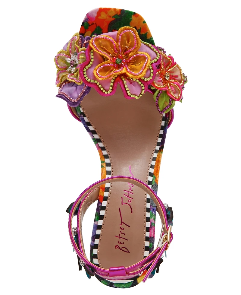 Betsey Johnson Women's Annalee Open Toe Dress Sandals