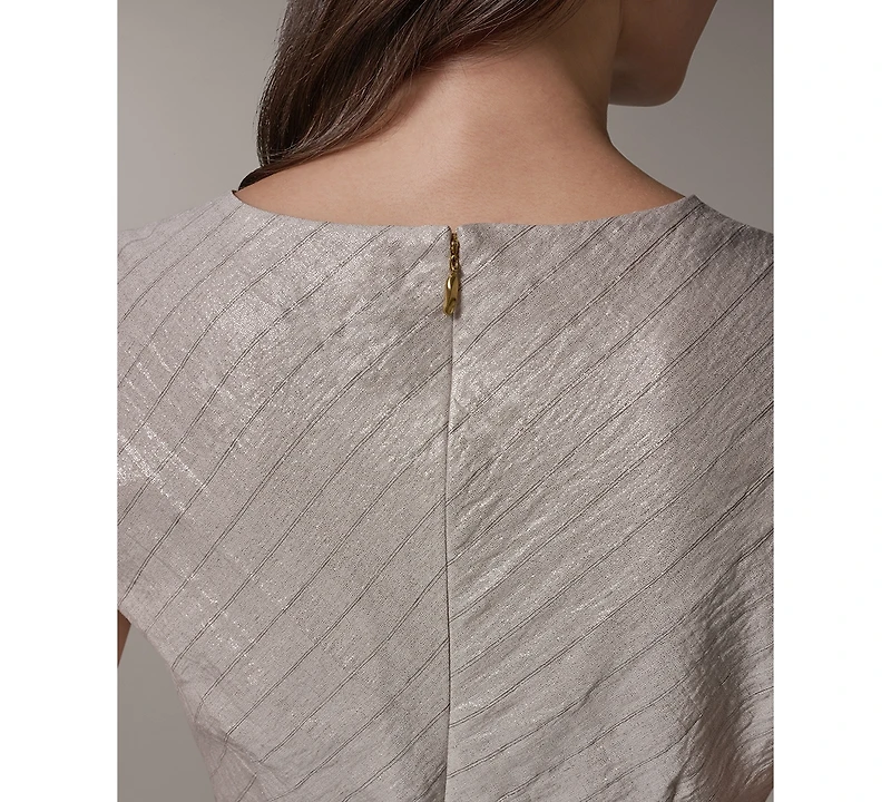 Donna Karan New York Women's Boat Neck Dress