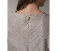 Donna Karan New York Women's Boat Neck Dress