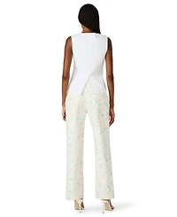 Steve Madden Women's Printed Straight-Fit Jeans