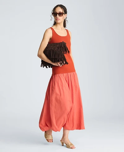 Kenneth Cole Women's Sleeveless Tank Midi Dress