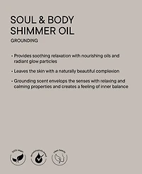 Babor Soul and Body Grounding Shimmer Oil, 3.38 oz.