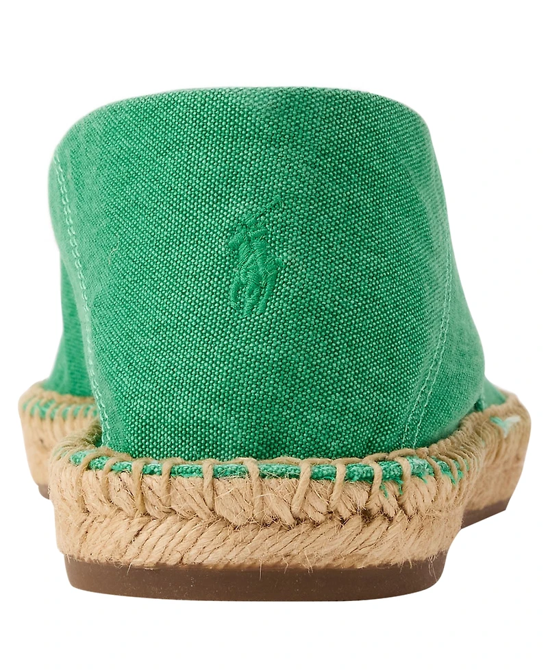 Polo Ralph Lauren Men's Cevio Washed Canvas Espadrille Flats