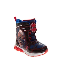 Spider-Man Big Boys Marvel SpiderMan Snow Boots Warm (Toddler/Little
