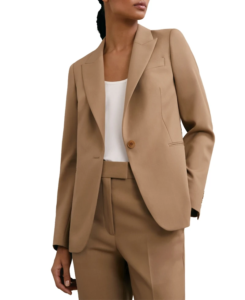 Reiss Women's Wool-Blend Single-Breasted Blazer