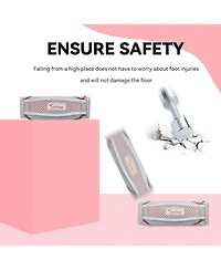 Sportneer Hand Weights for Women Set of 6 with 1 2 3 lb Pair Soft Dumbbells Hand Strap for Home Workout Running Physical Therapy Aerobics