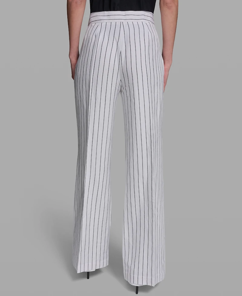 Karl Lagerfeld Paris Women's Striped Sailor Pants