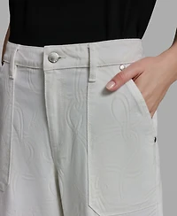 Karl Lagerfeld Paris Women's Solid Ankle Pants