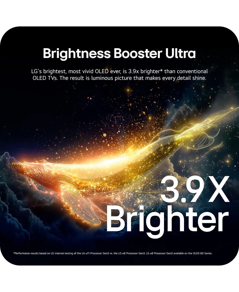 Lg Oled77G6WUA 77" Evo G6 Series OLED 4K Smart Tv (2026)