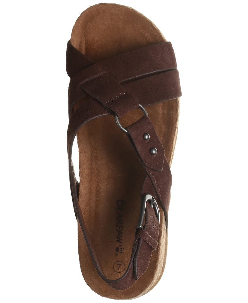 Bearpaw Women's Cady Round Toe Sandals